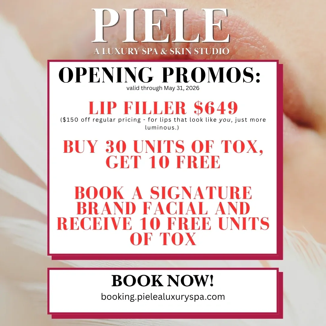 Specials, current promotions, deals, discounts